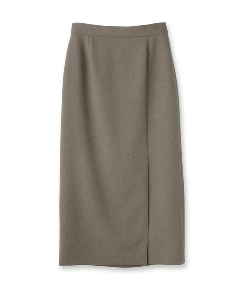 UNTITLED / アンタイトル ロング・マキシ丈スカート | 【セットアップ可/オンオフ両用】スラブナロースカート | 詳細1