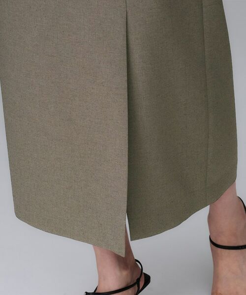 UNTITLED / アンタイトル ロング・マキシ丈スカート | 【セットアップ可/オンオフ両用】スラブナロースカート | 詳細15