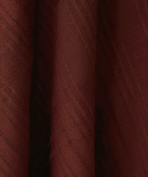 UNTITLED / アンタイトル ロング・マキシ丈スカート | 【秋カラー/セットアップ可/後ろウエストゴム】シアーチェックスカート | 詳細10