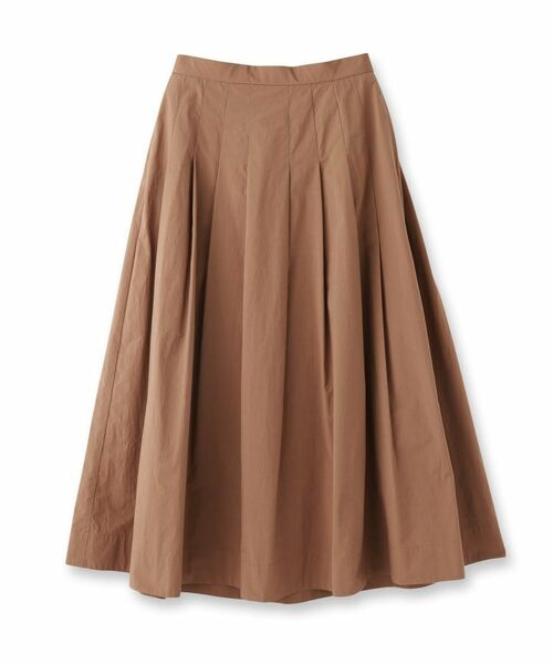UNTITLED / アンタイトル ロング・マキシ丈スカート | 【後ろウエストゴム/セットアップ可/】ファブリカタックスカート | 詳細1