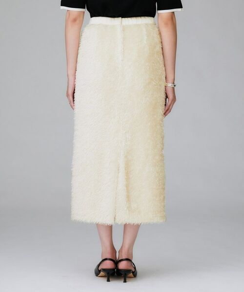 UNTITLED / アンタイトル ロング・マキシ丈スカート | 【後ろウエストゴム/洗える/タイト】シャギーナロースカート | 詳細12