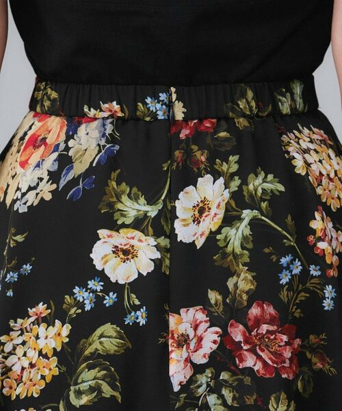 UNTITLED / アンタイトル ロング・マキシ丈スカート | 【セットアップ可/シアー/洗える】アンティークフラワー柄スカート | 詳細14