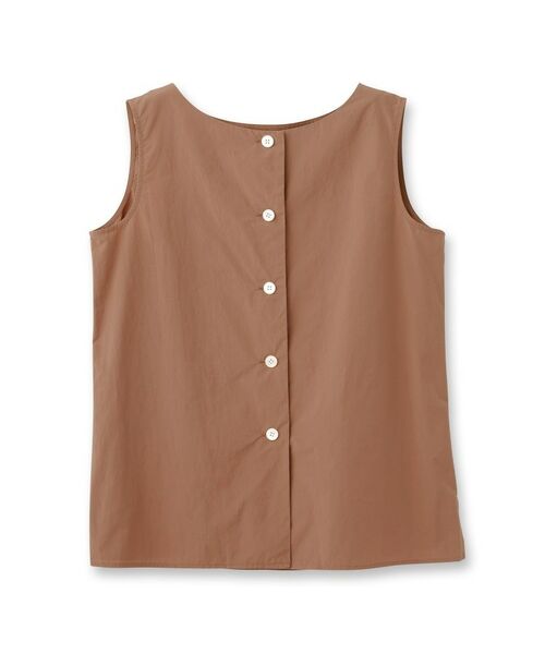 UNTITLED / アンタイトル シャツ・ブラウス | 【2WAY/セットアップ可/ノースリーブ/前ボタン】ファブリカブラウス | 詳細1