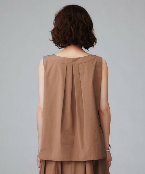 UNTITLED / アンタイトル シャツ・ブラウス | 【2WAY/セットアップ可/ノースリーブ/前ボタン】ファブリカブラウス | 詳細18