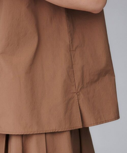 UNTITLED / アンタイトル シャツ・ブラウス | 【2WAY/セットアップ可/ノースリーブ/前ボタン】ファブリカブラウス | 詳細21