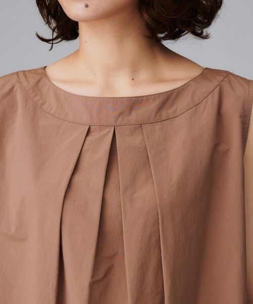 UNTITLED / アンタイトル シャツ・ブラウス | 【2WAY/セットアップ可/ノースリーブ/前ボタン】ファブリカブラウス | 詳細22