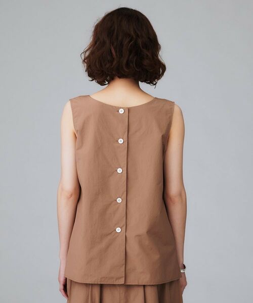 UNTITLED / アンタイトル シャツ・ブラウス | 【2WAY/セットアップ可/ノースリーブ/前ボタン】ファブリカブラウス | 詳細24