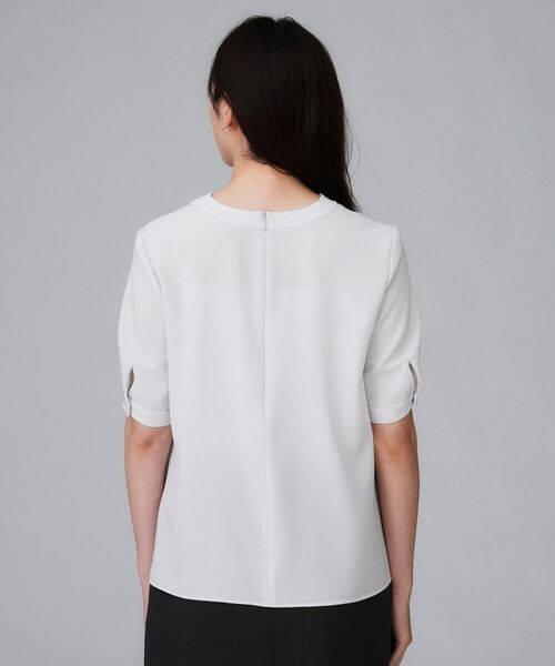 UNTITLED / アンタイトル シャツ・ブラウス | 【洗える/ストレッチ/通勤】Vネックブラウス | 詳細16