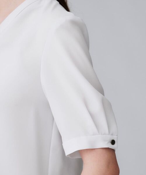 UNTITLED / アンタイトル シャツ・ブラウス | 【洗える/ストレッチ/通勤】Vネックブラウス | 詳細19