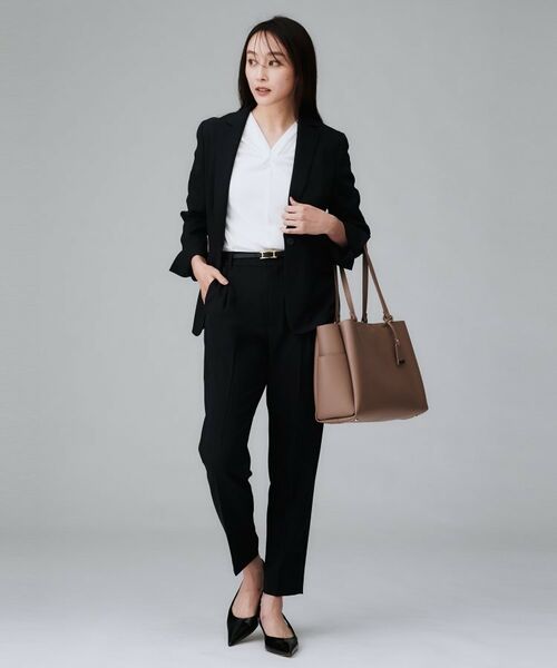 UNTITLED / アンタイトル シャツ・ブラウス | 【洗える/ストレッチ/通勤】Vネックブラウス | 詳細4