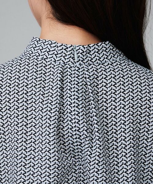 UNTITLED / アンタイトル シャツ・ブラウス | 【通勤/オフィス】ジオメ柄ボウタイブラウス | 詳細14