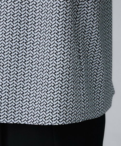 UNTITLED / アンタイトル シャツ・ブラウス | 【通勤/オフィス】ジオメ柄ボウタイブラウス | 詳細16