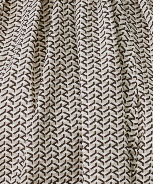 UNTITLED / アンタイトル シャツ・ブラウス | 【通勤/オフィス】ジオメ柄ボウタイブラウス | 詳細5