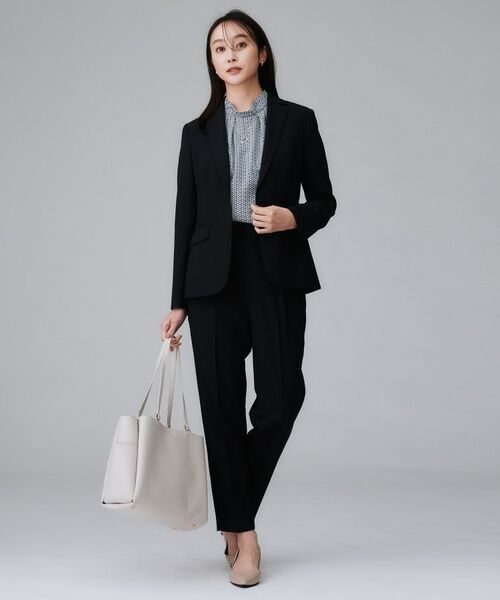 UNTITLED / アンタイトル シャツ・ブラウス | 【通勤/オフィス】ジオメ柄ボウタイブラウス | 詳細8