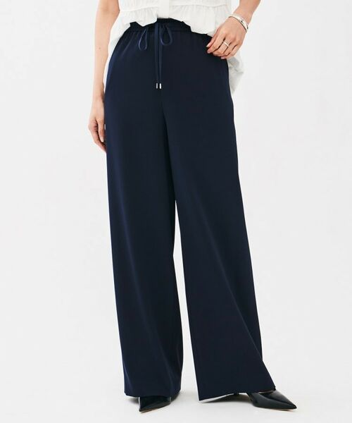 UNTITLED / アンタイトル パンツ | ダブルサテンワイドパンツ | 詳細6