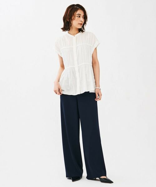 UNTITLED / アンタイトル パンツ | ダブルサテンワイドパンツ | 詳細8