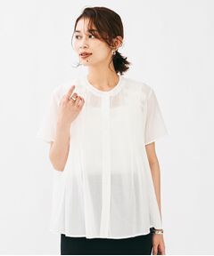 UNTITLED / アンタイトル シャツ・ブラウス | コットンシルクローンブラウス