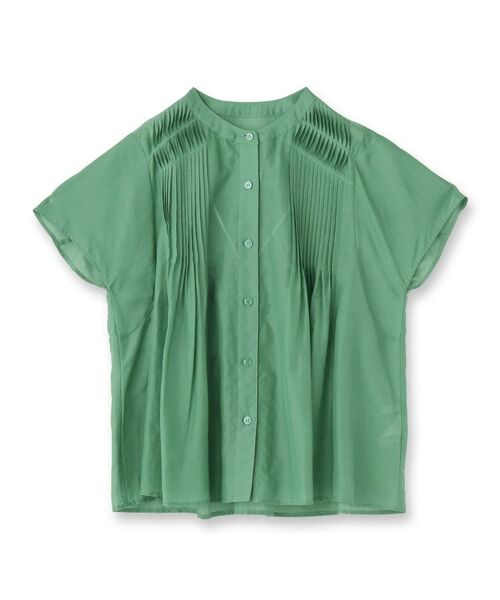 UNTITLED / アンタイトル シャツ・ブラウス | コットンシルクローンブラウス | 詳細1