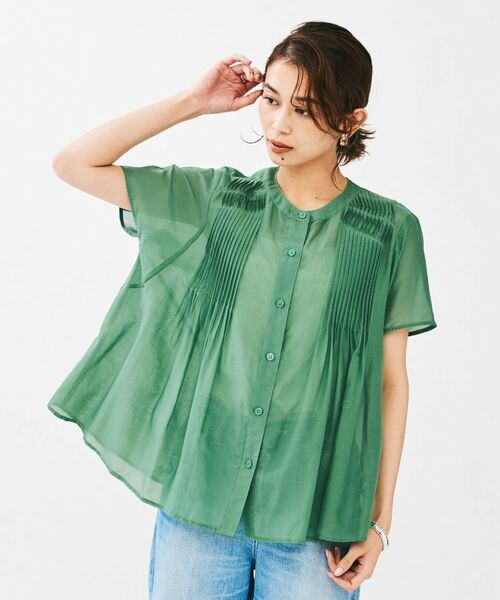 UNTITLED / アンタイトル シャツ・ブラウス | コットンシルクローンブラウス | 詳細10