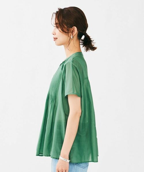 UNTITLED / アンタイトル シャツ・ブラウス | コットンシルクローンブラウス | 詳細15