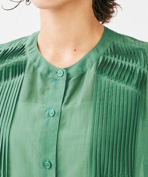 UNTITLED / アンタイトル シャツ・ブラウス | コットンシルクローンブラウス | 詳細17