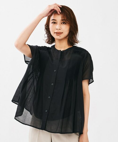 UNTITLED / アンタイトル シャツ・ブラウス | コットンシルクローンブラウス | 詳細6