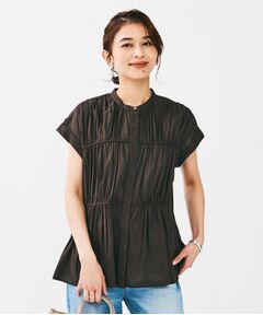 UNTITLED / アンタイトル シャツ・ブラウス | コットンギャザーブラウス