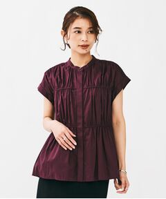 UNTITLED / アンタイトル シャツ・ブラウス | コットンギャザーブラウス