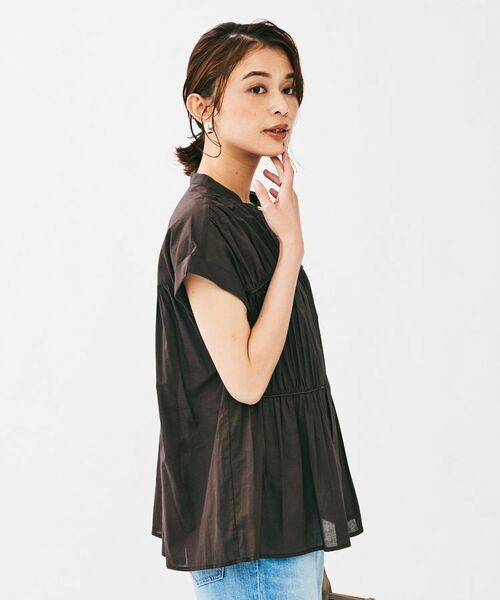UNTITLED / アンタイトル シャツ・ブラウス | コットンギャザーブラウス | 詳細11