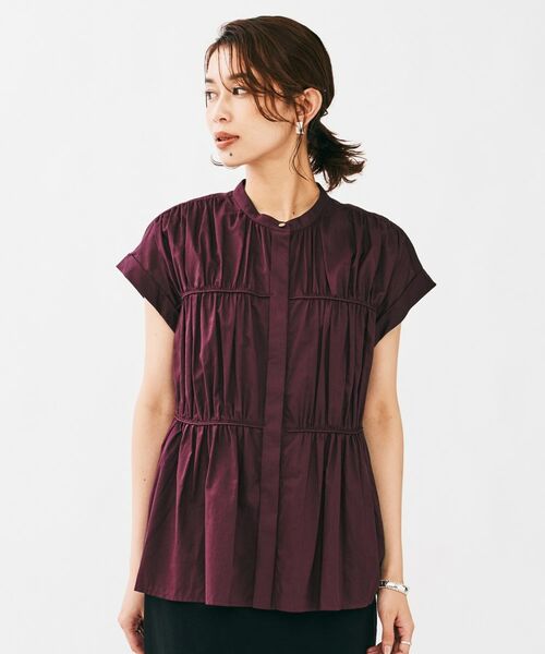 UNTITLED / アンタイトル シャツ・ブラウス | コットンギャザーブラウス | 詳細14