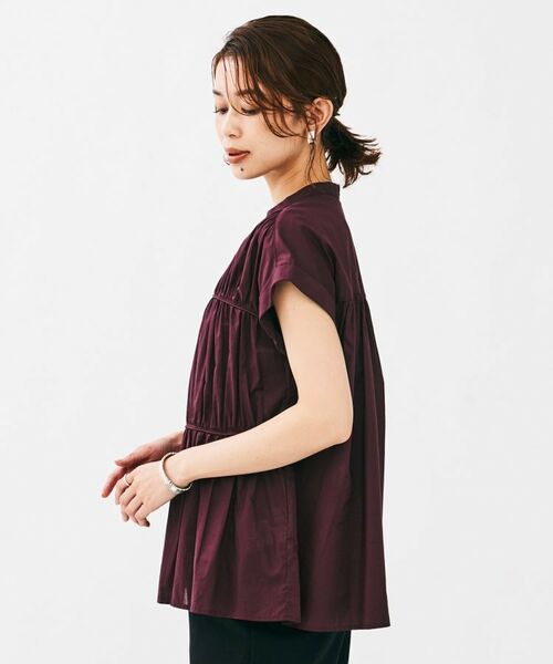 UNTITLED / アンタイトル シャツ・ブラウス | コットンギャザーブラウス | 詳細15