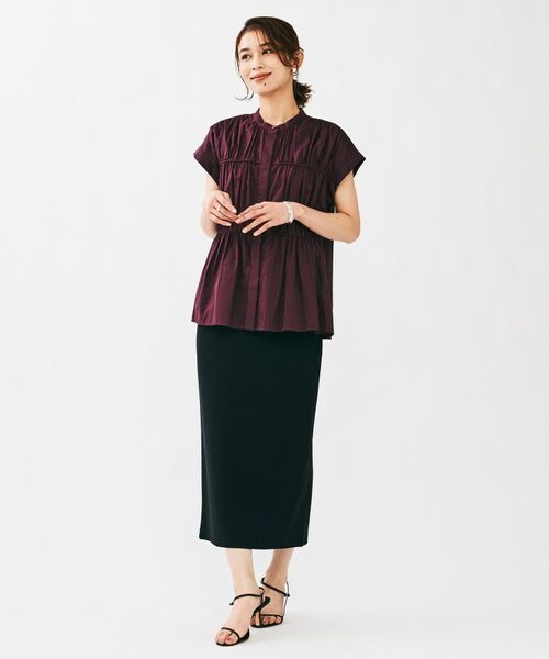 UNTITLED / アンタイトル シャツ・ブラウス | コットンギャザーブラウス | 詳細16