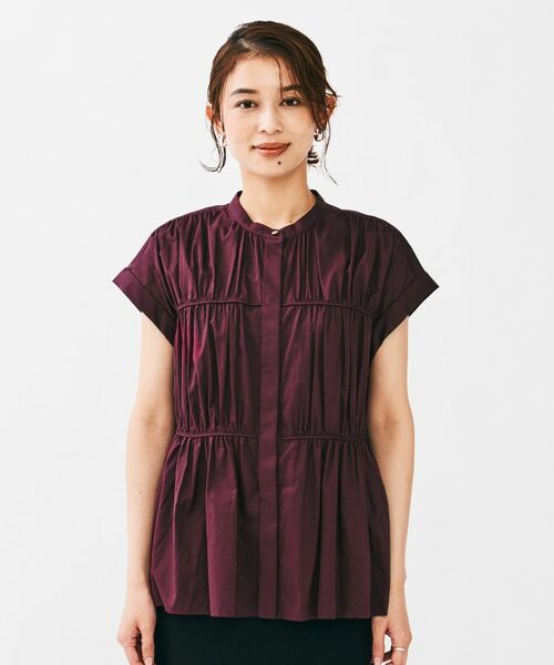 UNTITLED / アンタイトル シャツ・ブラウス | コットンギャザーブラウス | 詳細18