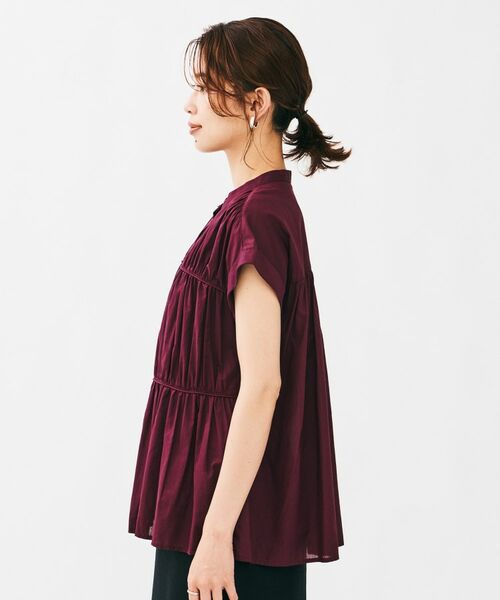 UNTITLED / アンタイトル シャツ・ブラウス | コットンギャザーブラウス | 詳細19