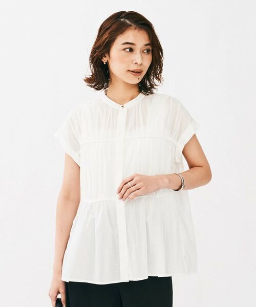 UNTITLED / アンタイトル シャツ・ブラウス | コットンギャザーブラウス | 詳細2