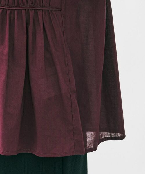 UNTITLED / アンタイトル シャツ・ブラウス | コットンギャザーブラウス | 詳細23