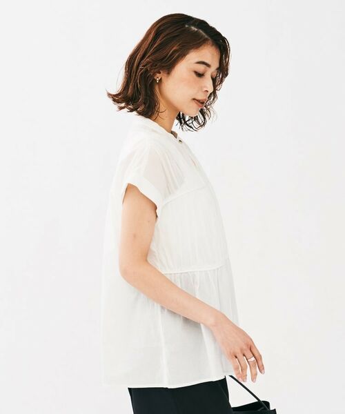 UNTITLED / アンタイトル シャツ・ブラウス | コットンギャザーブラウス | 詳細3