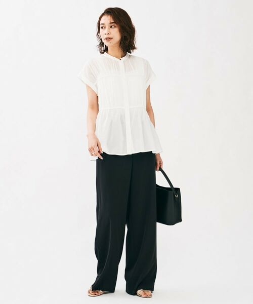 UNTITLED / アンタイトル シャツ・ブラウス | コットンギャザーブラウス | 詳細4