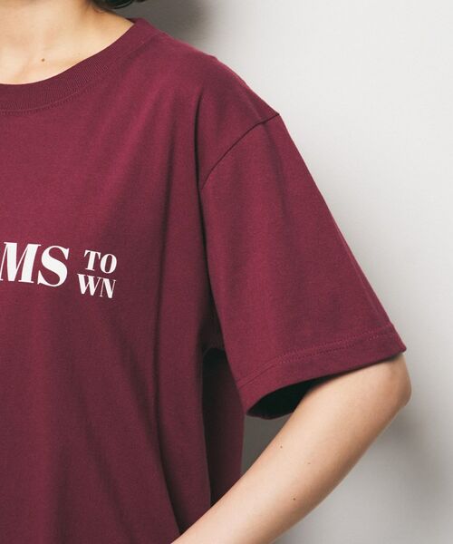 UNTITLED / アンタイトル Tシャツ | 【Healthy DENIM】Williams TownロゴTシャツ | 詳細19