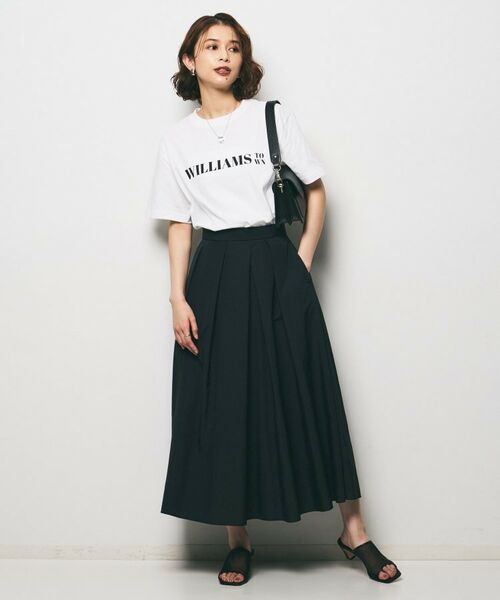 UNTITLED / アンタイトル Tシャツ | 【Healthy DENIM】Williams TownロゴTシャツ | 詳細4