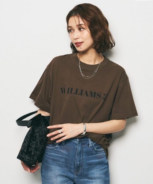 UNTITLED / アンタイトル Tシャツ | 【Healthy DENIM】Williams TownロゴTシャツ | 詳細6