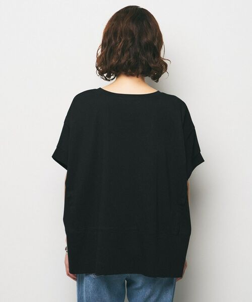 UNTITLED / アンタイトル カットソー | 【Audrey and John Wad】ダブルシルケット天竺デザインプルオーバー | 詳細13