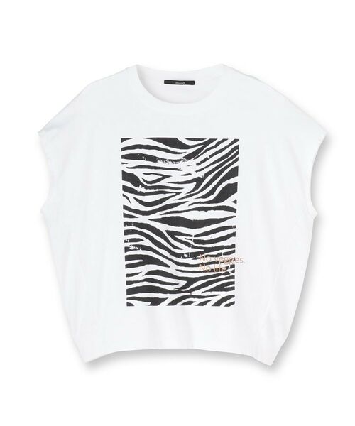 UNTITLED / アンタイトル カットソー | 【Munich】ゼブラプリントプルオーバー | 詳細1
