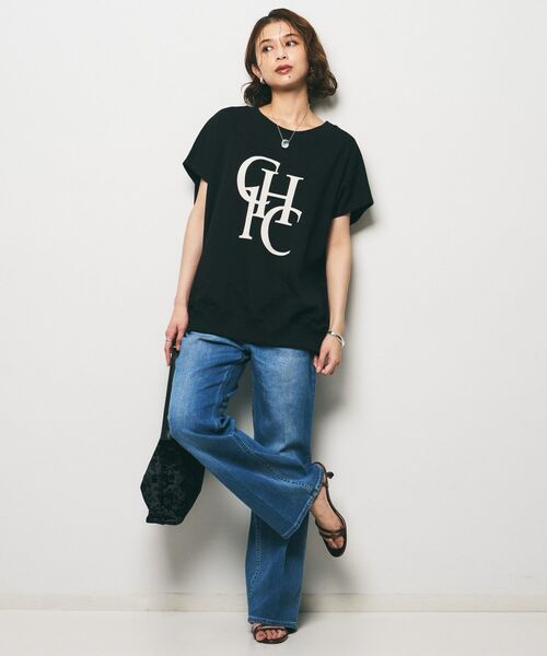 UNTITLED / アンタイトル カットソー | 【CHIGNON】別注 ミニ裏毛フレンチスリーブプルオーバー | 詳細8