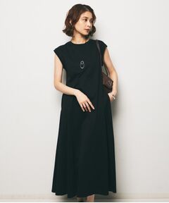 UNTITLED / アンタイトル ロング・マキシ丈ワンピース | 【Audrey and John Wad】ダブルシルケット天竺ワンピース