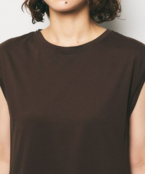 UNTITLED / アンタイトル ロング・マキシ丈ワンピース | 【Audrey and John Wad】ダブルシルケット天竺ワンピース | 詳細18