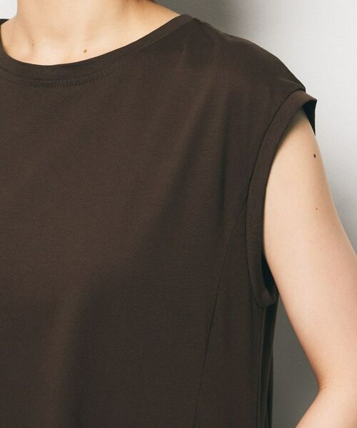 UNTITLED / アンタイトル ロング・マキシ丈ワンピース | 【Audrey and John Wad】ダブルシルケット天竺ワンピース | 詳細19