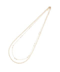 UNTITLED / アンタイトル ネックレス・ペンダント・チョーカー | 【ステンレス】ロングチェーンネックレス