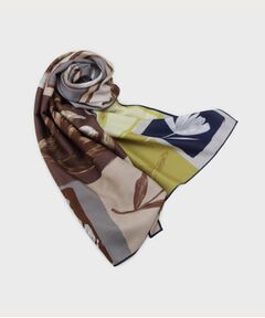 UNTITLED / アンタイトル マフラー・ショール・スヌード・ストール | 【リバーシブル】プリントストール