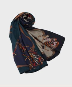 UNTITLED / アンタイトル マフラー・ショール・スヌード・ストール | 【リバーシブル】プリントストール